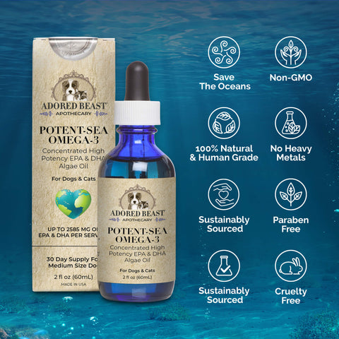 Adored Beast Apothecary Potent-Sea Omega-3