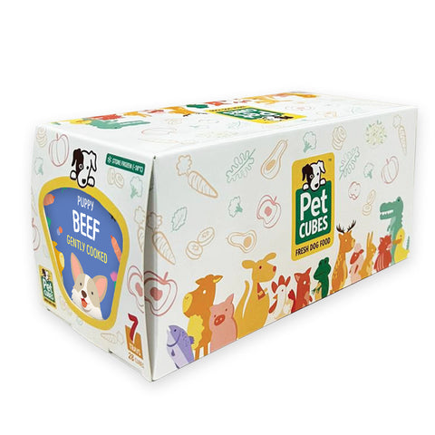 Petcubes Gently Cooked Food For Dogs | Puppy