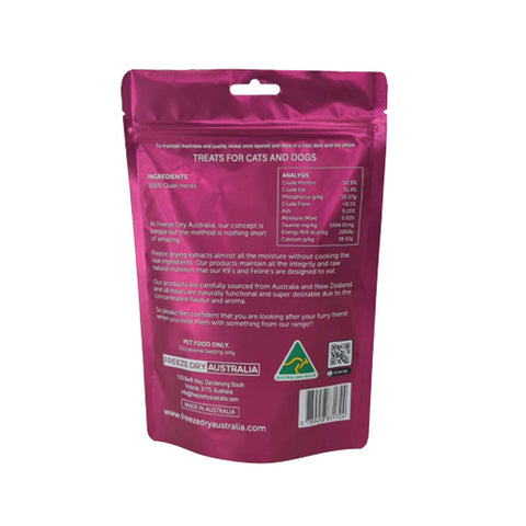 Freeze Dry Australia Quail Neck