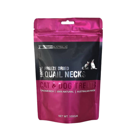 Freeze Dry Australia Quail Neck