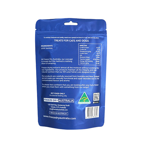 Freeze Dry Australia Whole Sardine