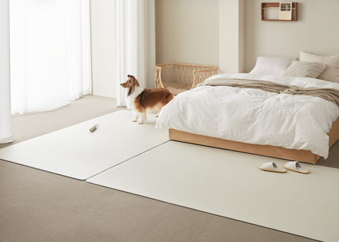 Barky Premium Pet Anti Slip Mat | Beige