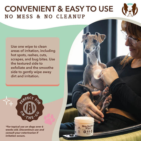 Natural Dog Company Skin Soother Wipes