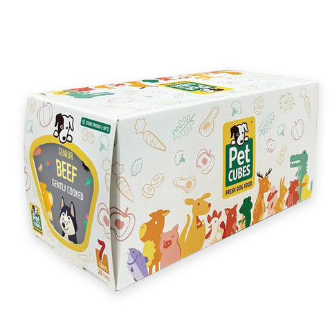 Petcubes Gently Cooked Food For Dogs | Senior