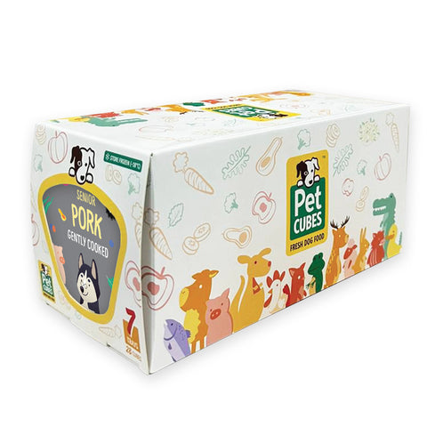 Petcubes Gently Cooked Food For Dogs | Senior
