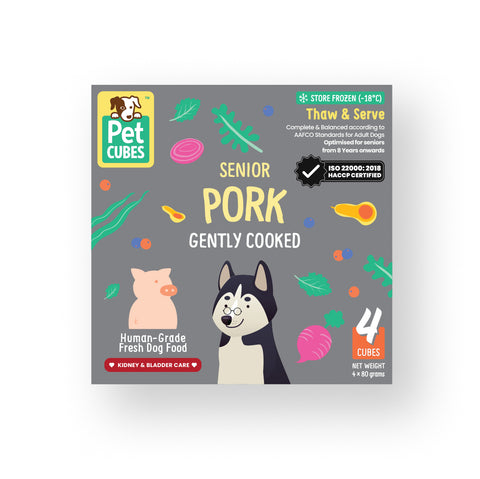 Petcubes Gently Cooked Food For Dogs | Senior