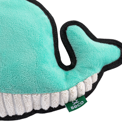 Beco Plush Dog Toy | Whale