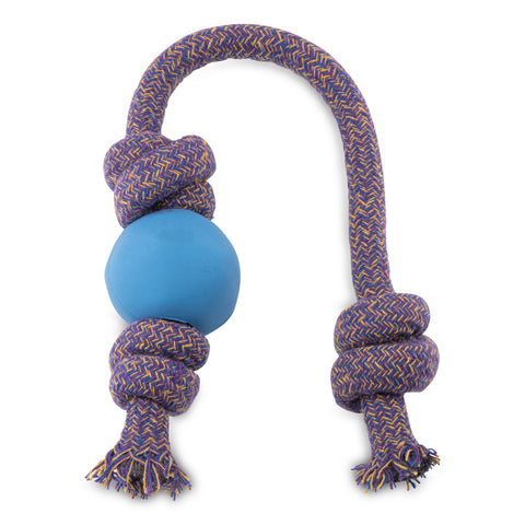Beco Rubber Ball on Rope