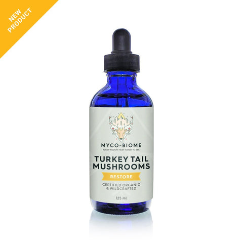 Adored Beast Apothecary Myco-Biome™ Turkey Tail Mushrooms | Liquid Extract