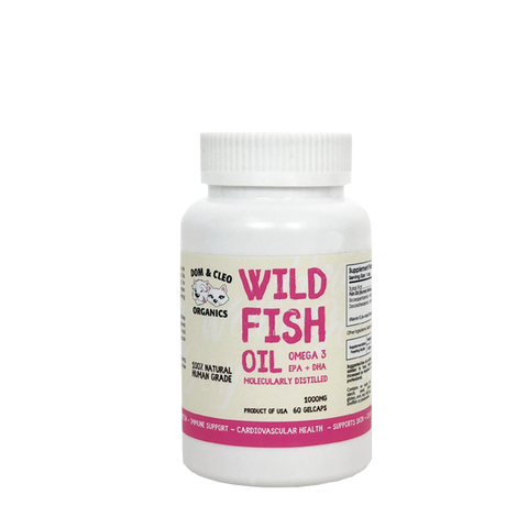 Dom & Cleo Organics Wild Fish Oil