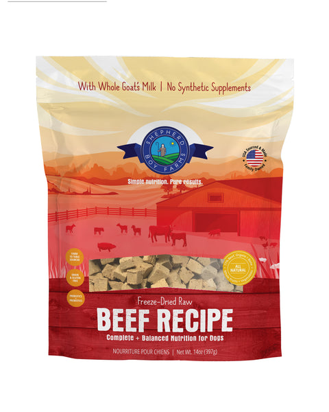 Shepherd Boy Farms Freeze-Dried Food | Beef