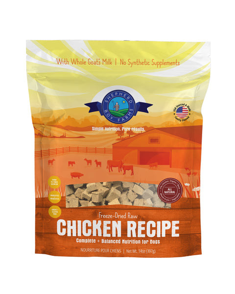 Shepherd Boy Farms Freeze-Dried Food | Chicken
