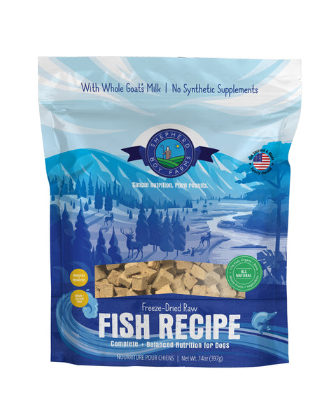 Shepherd Boy Farms Freeze-Dried Food | Fish Medley
