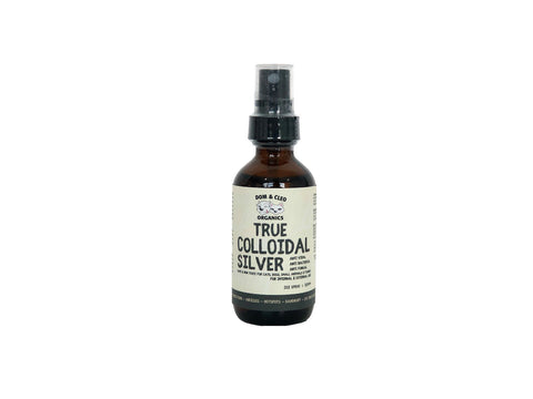 Dom & Cleo Organics True Colloidal Silver | Spray/Dropper