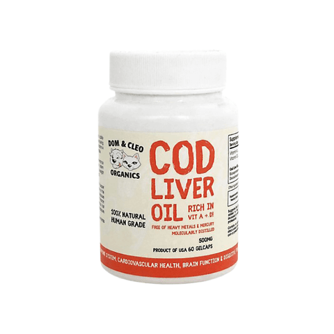 Dom & Cleo Organics Cod Liver Oil