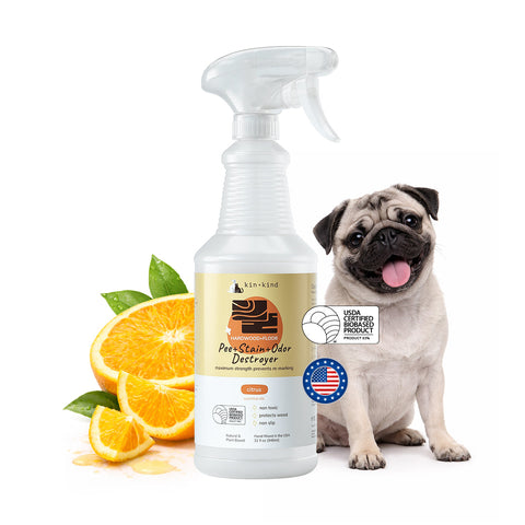 kin+kind Pee, Stain & Odor Destroyer | Hardwood & Floor