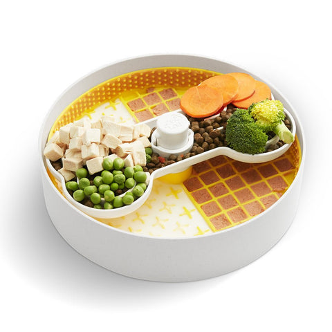 Puzzle Feeder™ Lick Bowl - Triple Textures, Triple Fun