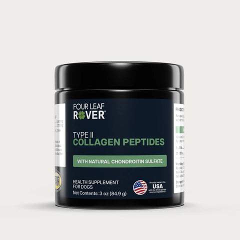 Four Leaf Rover Type II Collagen Peptides | Bone & Joint Support