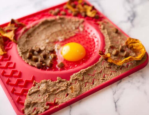 Messy Mutts Silicone Therapeutic Licking Bowl Mat
