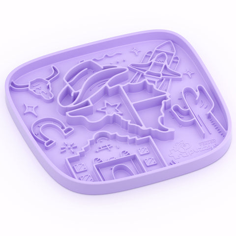 Puzzle Feeder™ Enrich Slow Feeding Mat - Texas Theme