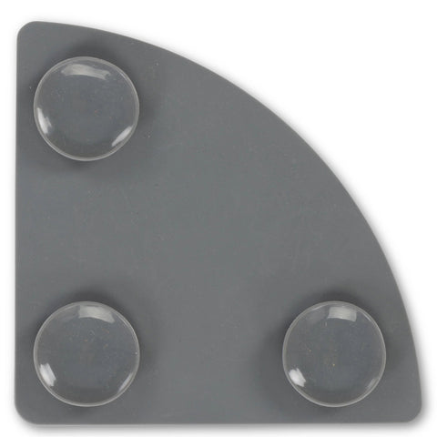 Messy Mutts Triangle Licking Mat with Suction Cups
