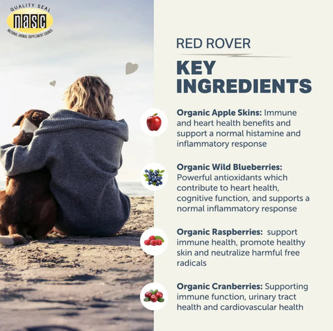 Four Leaf Rover Red Rover | Organic Berries Antioxidant