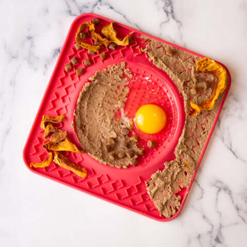 Messy Mutts Silicone Therapeutic Licking Bowl Mat