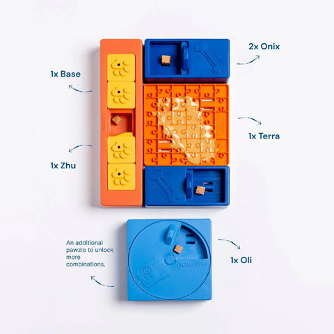 Pawzler Modular Dog Puzzle System | Beginner Set