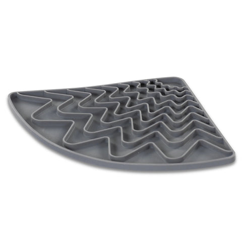 Messy Mutts Triangle Licking Mat with Suction Cups