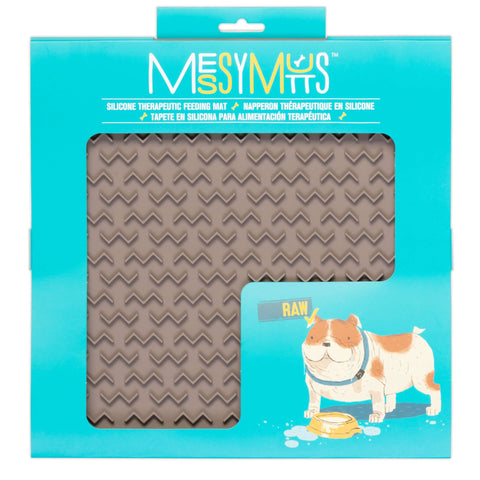 Messy Mutts Silicone Therapeutic Large Lick Mat For Dogs