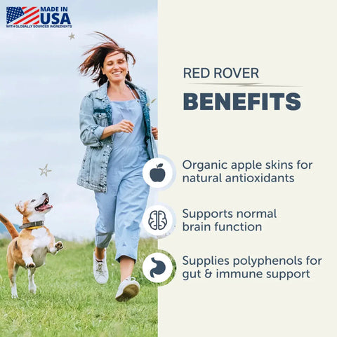 Four Leaf Rover Red Rover | Organic Berries Antioxidant