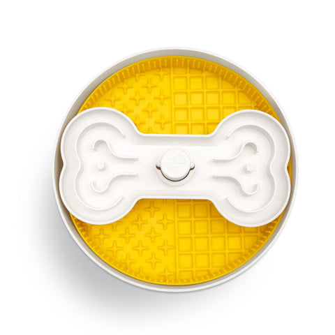 Puzzle Feeder™ Lick Bowl - Triple Textures, Triple Fun