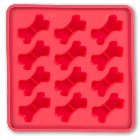 Messy Mutts Framed "Spill Resistant" Silicone Popsicle Treat Mold | Watermelon