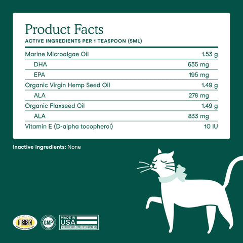Fera Pets Algae Oil Omega-3, 6, 9