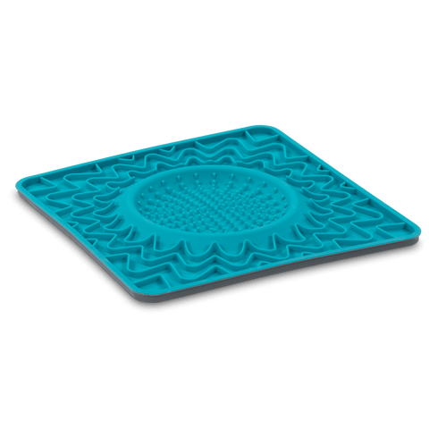 Messy Mutts Framed Spill Resistant Silicone Dog Lick Bowl Mat