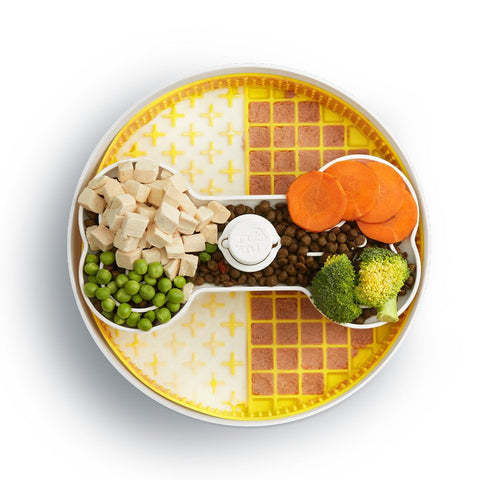 Puzzle Feeder™ Lick Bowl - Triple Textures, Triple Fun