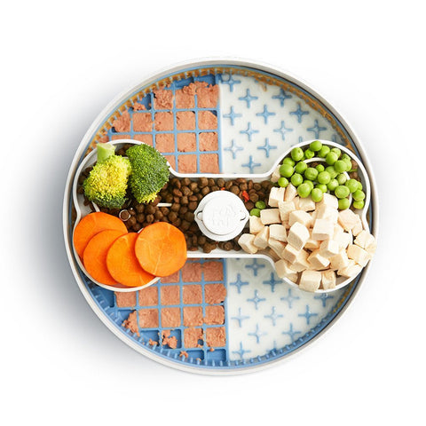 Puzzle Feeder™ Lick Bowl - Triple Textures, Triple Fun