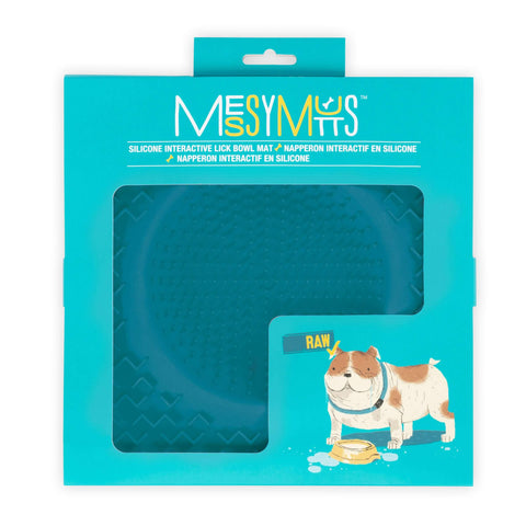 Messy Mutts Silicone Therapeutic Licking Bowl Mat