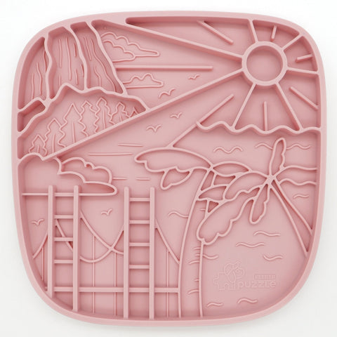 Puzzle Feeder™ Enrich Slow Feeding Mat - California Theme