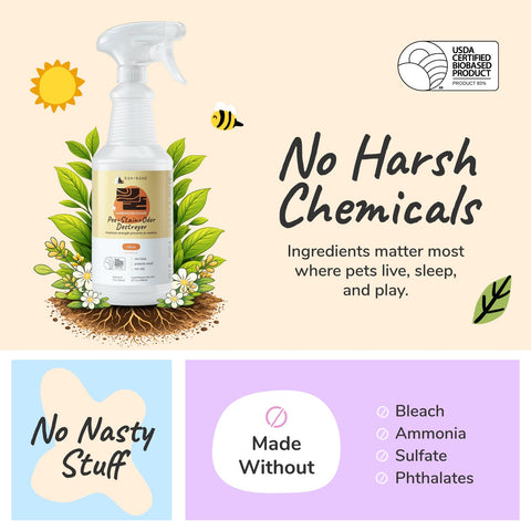 kin+kind Pee, Stain & Odor Destroyer | Hardwood & Floor